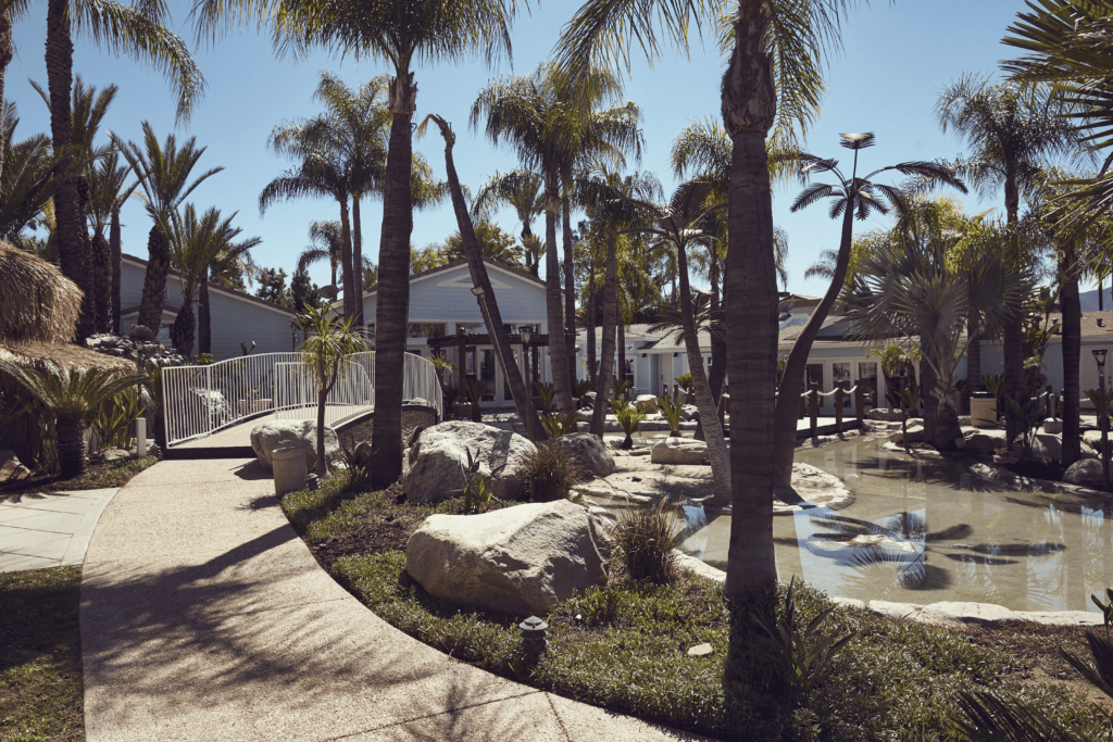 We level Up California can offer help for veterans with PTSD. Our location features a beatiful lazy river and scenery to make sure you relax on your journey to recovery.