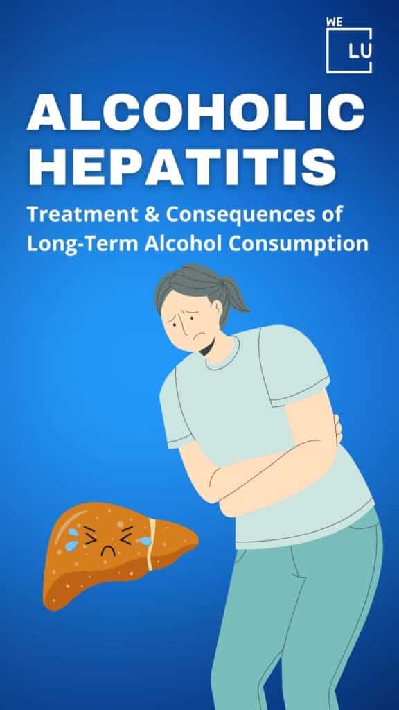 Alcoholic Hepatitis is one of many diseases caused by heavy alcohol consumption. It develops when a person drinks large amounts of alcohol over an extended period.