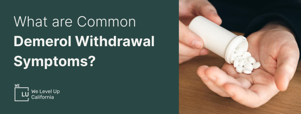 What are common Demerol withdrawal symptoms banner