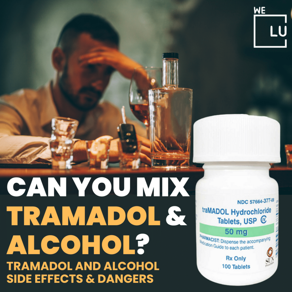 It is not recommended to mix Tramadol and Alcohol? Both have similar effects that can enhance and increase the risk of accidents and overdose.