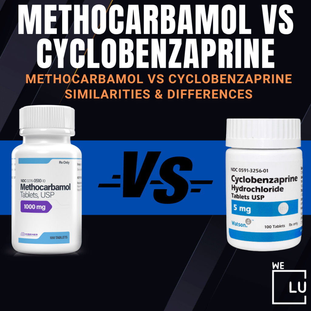 Methocarbamol Vs Cyclobenzaprine. Both are muscle relaxants that relieve muscle sprain, but which one to use depends on many factors.