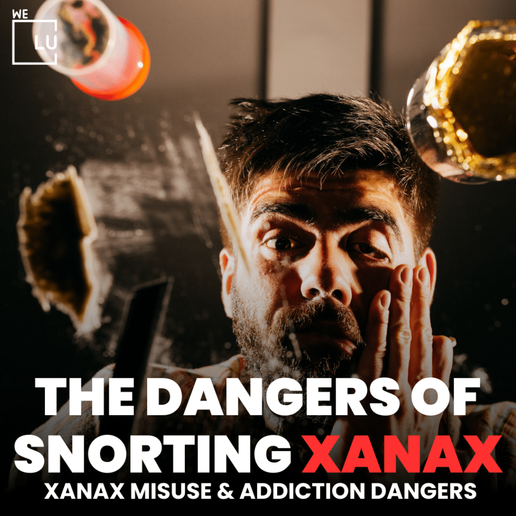 Snorting Xanax or any medication not intended for intranasal use can be dangerous and is considered a form of drug misuse.