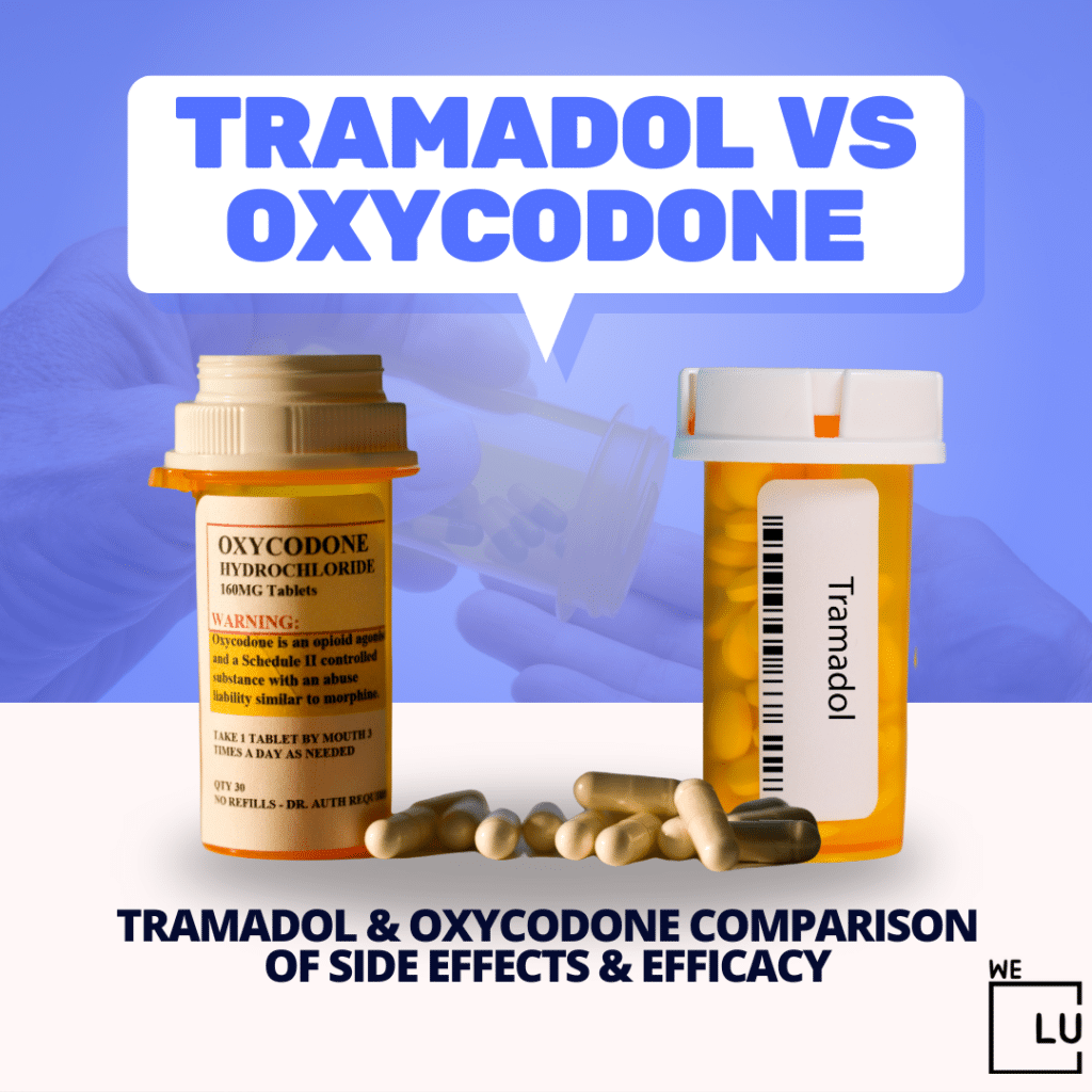 Tramadol Vs Oxycodone. Tramadol comes with less risk compared to Oxycodone. Consider the pain relief required when choosing either Opioid.