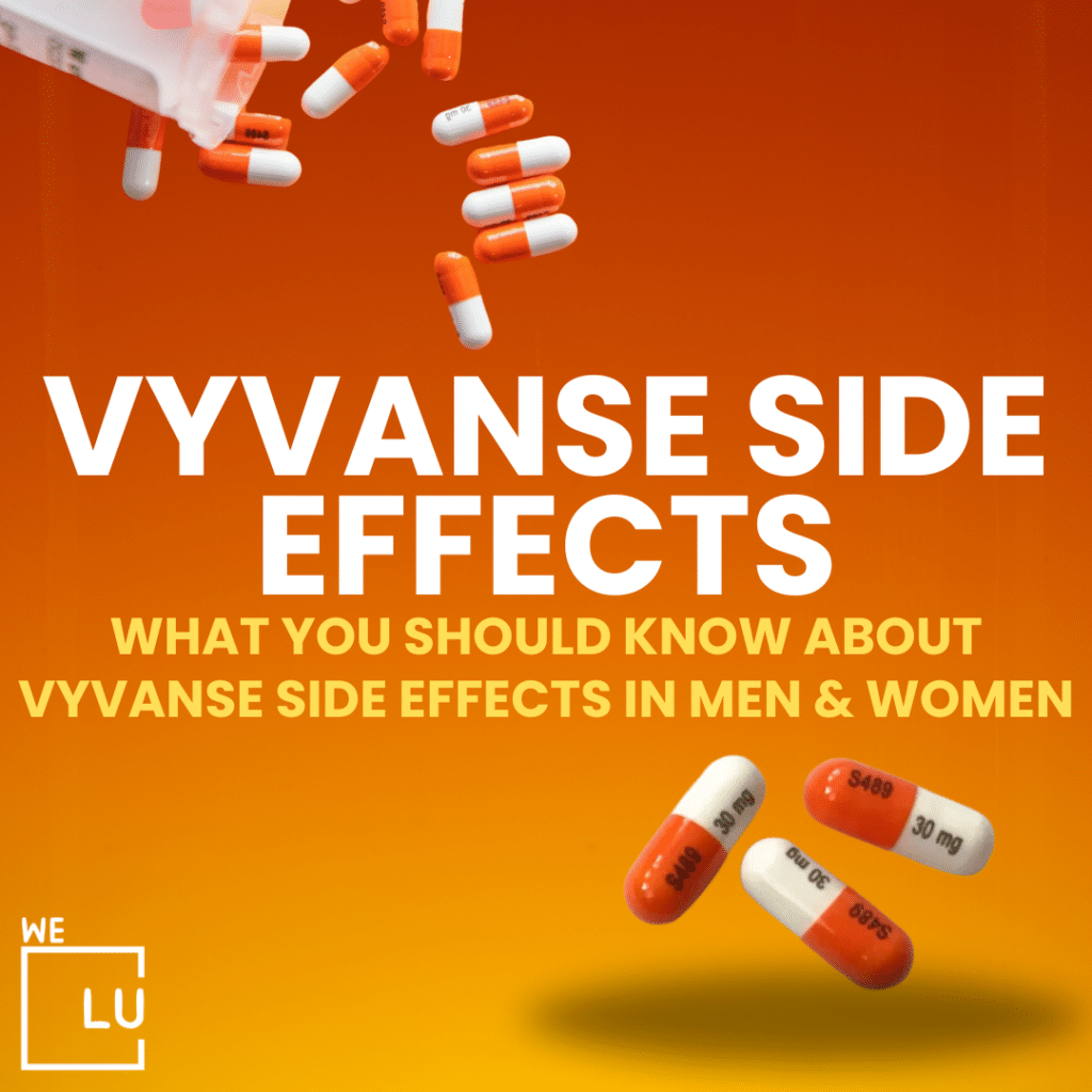Vyvanse side effects may include insomnia, decreased appetite, dry mouth, irritability, increased heart rate, and nausea. Misuse can lead to serious health risks, including cardiovascular issues and psychological symptoms.