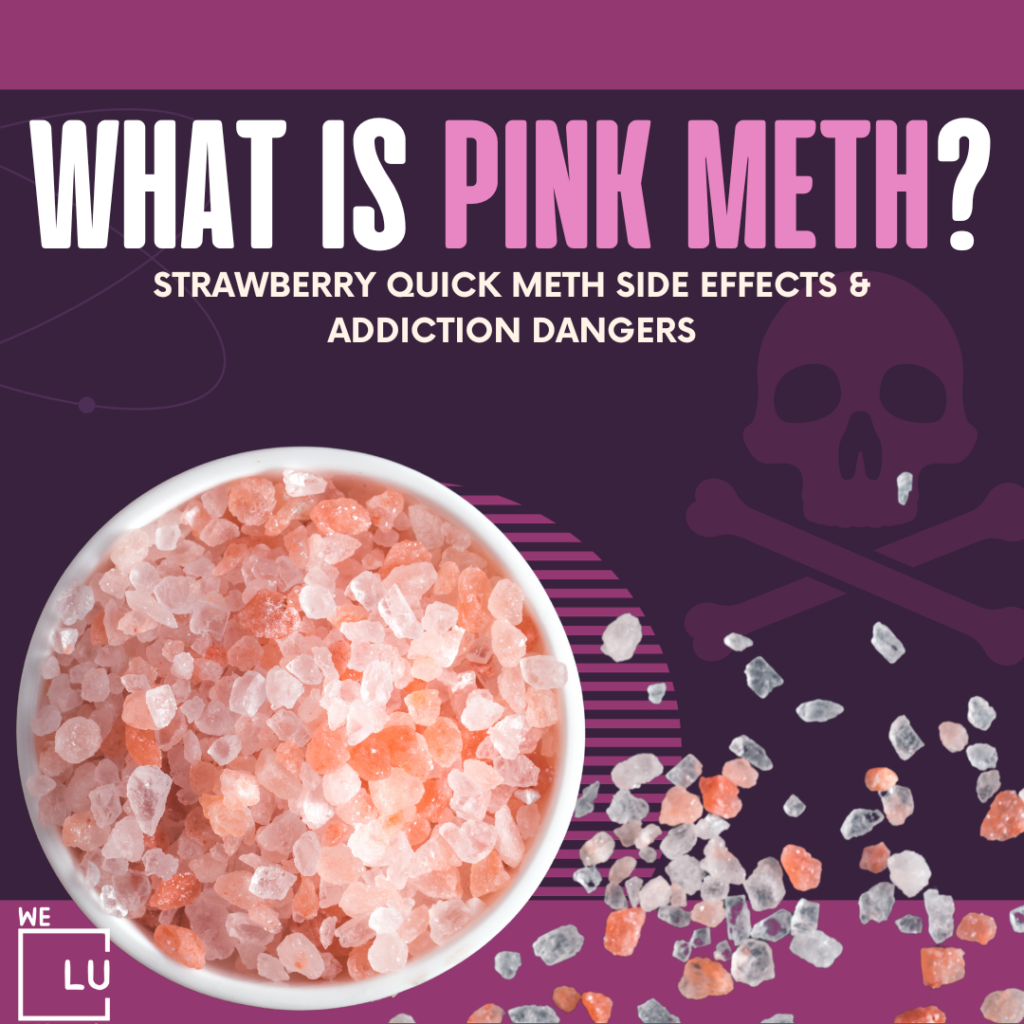 Pink Meth refers to Methamphetamine that has been colored pink intentionally or unintentionally. Its color does not denote potency or purity.