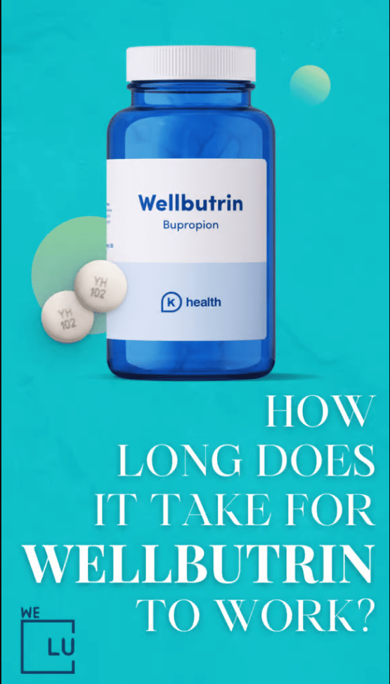 How long does it take for Wellbutrin to work? Wellbutrin takes a while to work. It can take up to several weeks -- around 4-6 weeks -- for anything to take effect.